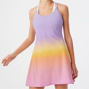 Outdoor Voices Multi Ombre Exercise Dress